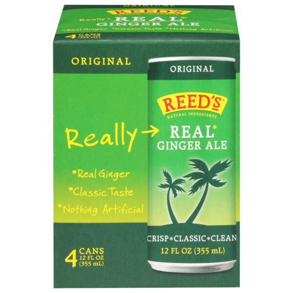 Reed's® Original Real Ginger Ale Soda Cans