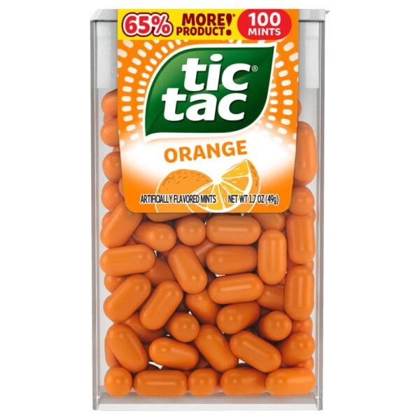 Tic Tac Orange Mints, On-The-Go Refreshment, 1.7 oz