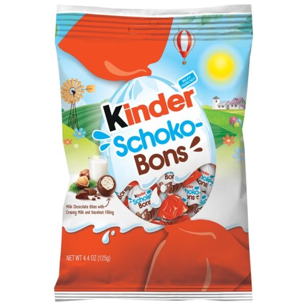 Kinder Schoko-Bons Milky Hazelnut Chocolate Easter Candy Bag