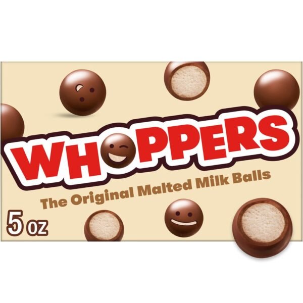 WHOPPERS Malted Milk Balls Candy Box
