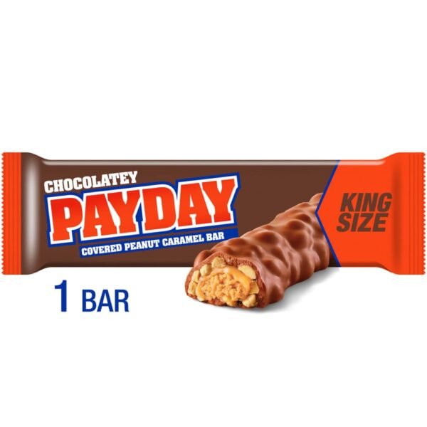 PAYDAY Chocolatey Peanut Caramel King Size Candy Bar