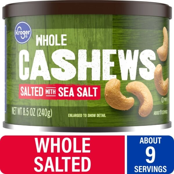 Kroger® Salted Whole Cashews