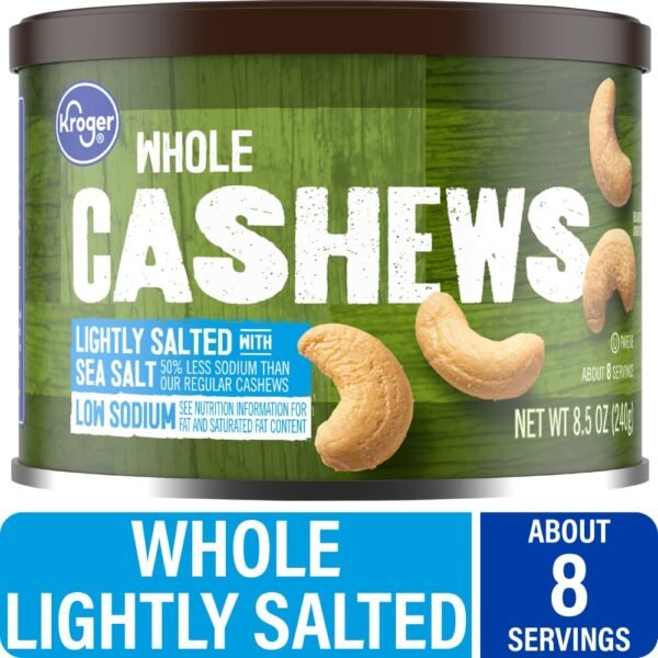 Kroger® Whole Lightly Salted Cashews