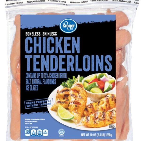 Kroger® Frozen Boneless Skinless Chicken Tenderloins