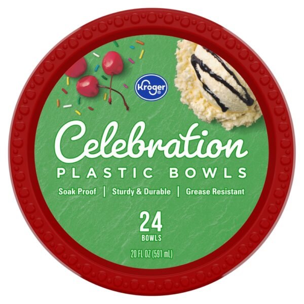 Kroger® Celebration Plastic Bowls