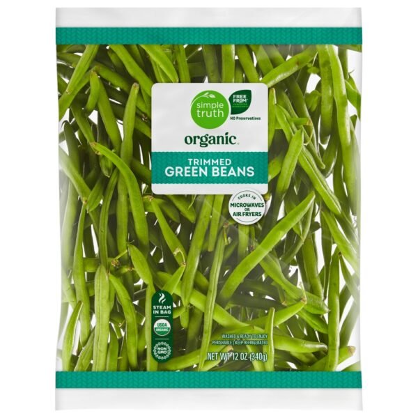 Simple Truth Organic® Fresh Trimmed Green Beans Bag