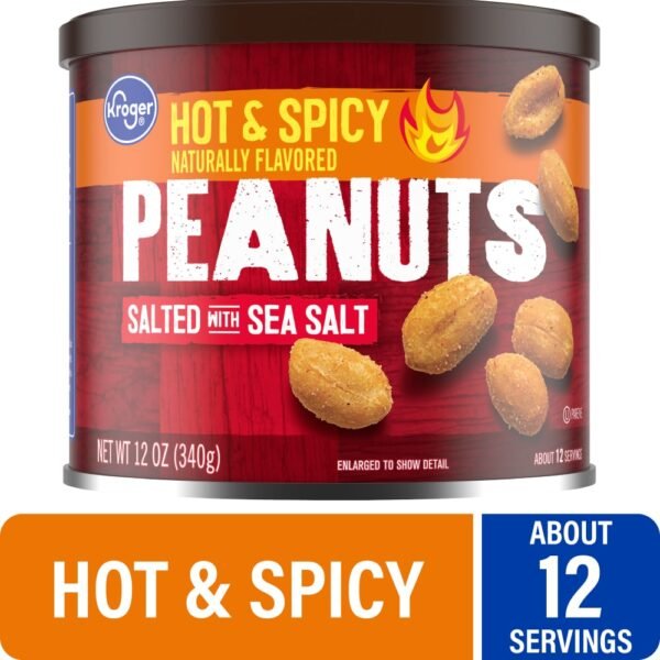 Kroger® Salted Hot & Spicy Peanuts