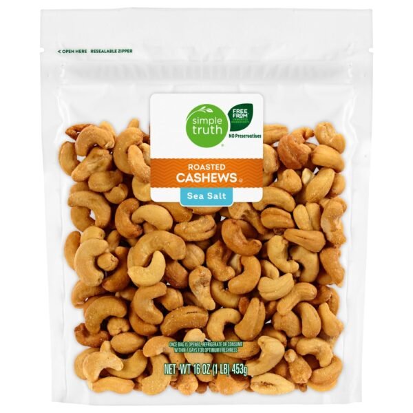 Simple Truth® Sea Salt Roasted Cashew Nuts