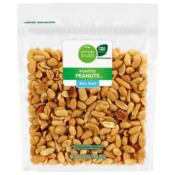 Simple Truth® Sea Salt Roasted Peanuts Pouch