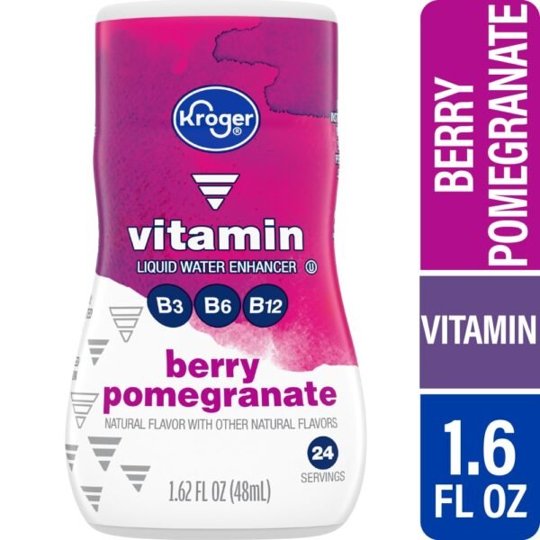 Kroger® Vitamin Berry Pomegranate Water Enhancer Bottle