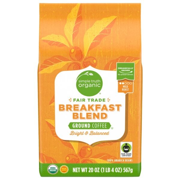 Simple Truth Organic® Breakfast Blend Mild Roast Ground Coffee