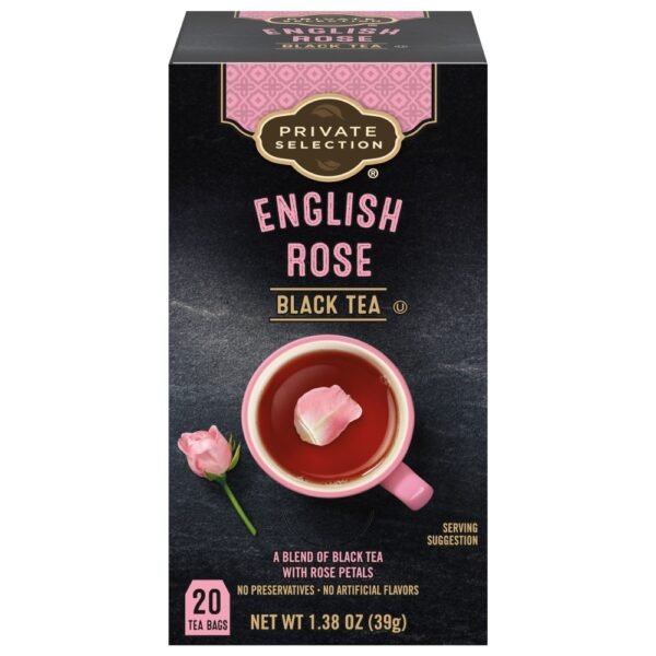 Private Selection® English Rose Black Teabags