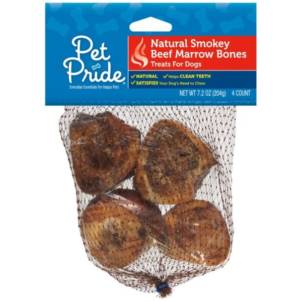Pet Pride® Natural Smokey Beef Marrow Bone Dog Treats