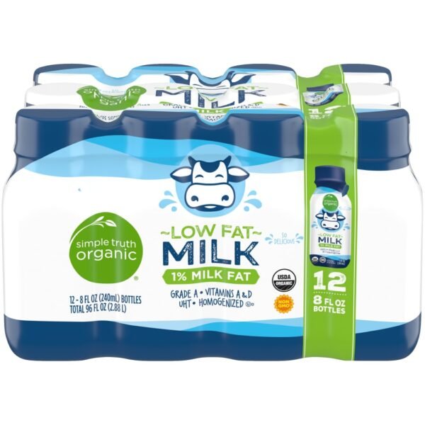 Simple Truth Organic® 1% Lowfat Milk Bottles