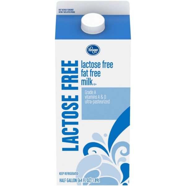 Kroger® Lactose Free Skim Milk Half Gallon