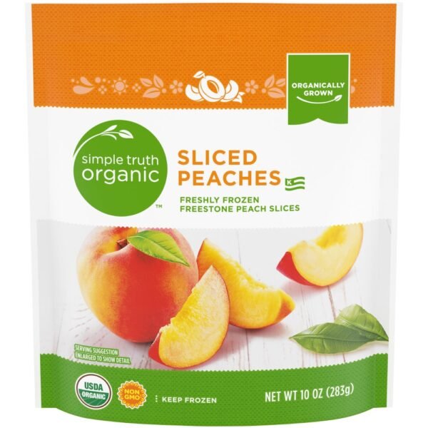 Simple Truth Organic™ Sliced Frozen Peaches