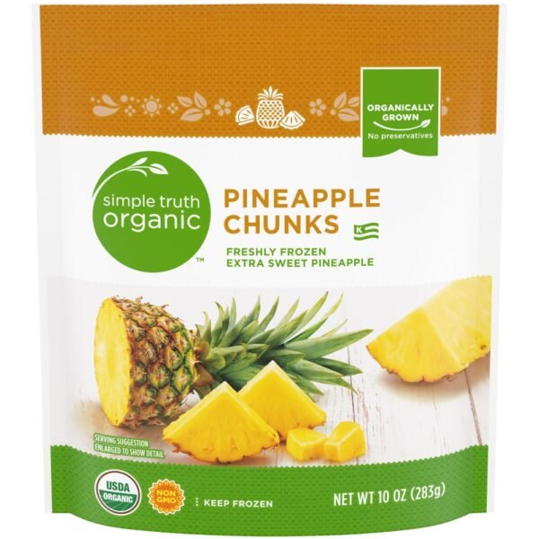 Simple Truth Organic™ Frozen Pineapple Chunks