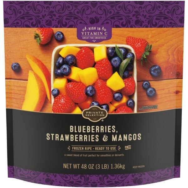 Private Selection® Frozen Blueberries Strawberries & Mangos