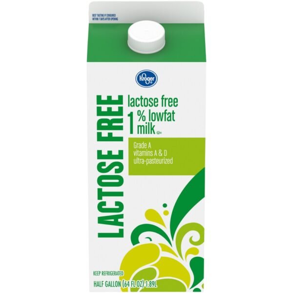 Kroger® Lactose Free 1% Lowfat Milk Half Gallon