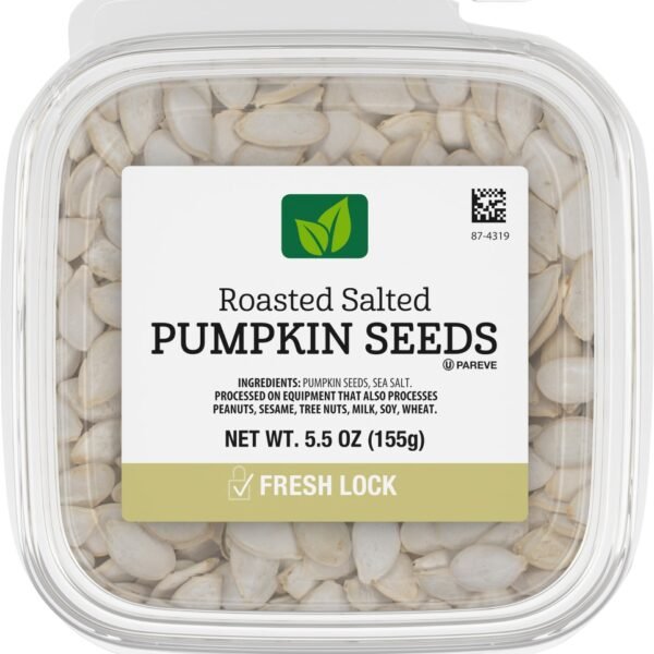 Roasted Salted Pumpkin Seeds