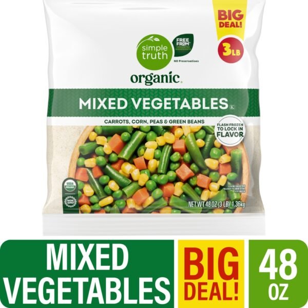 Simple Truth Organic® Frozen Vegetables Mixed BIG DEAL!