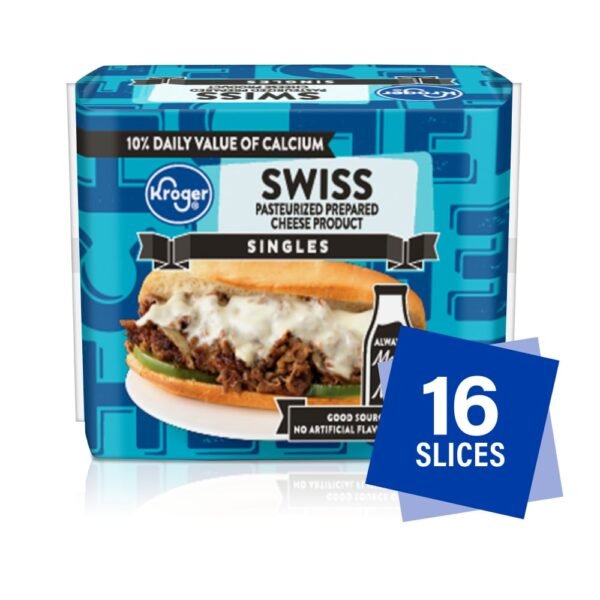 Kroger® Singles Swiss Sliced Cheese