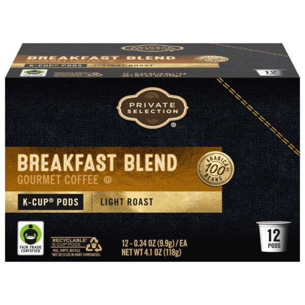 Private Selection® Breakfast Blend Light Roast Coffee Pods