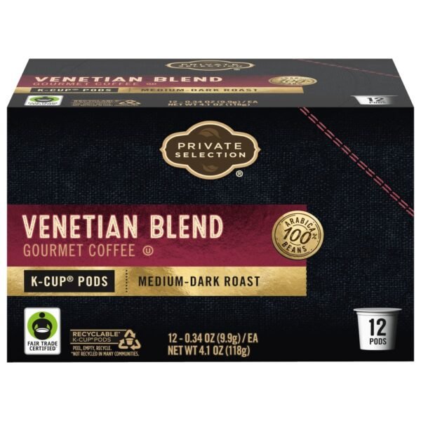 Private Selection® Venetian Blend Medium Dark Roast Coffee Pods