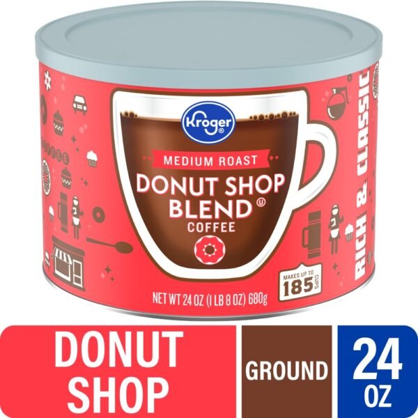 Kroger® Donut Shop Blend Medium Roast Ground Coffee