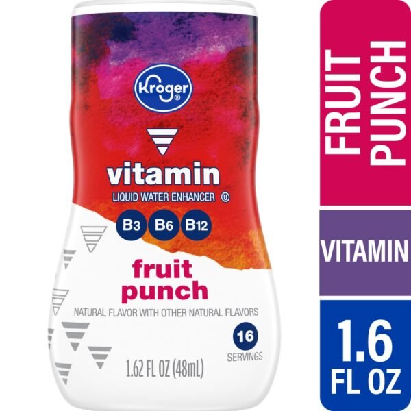 Kroger® Vitamin Fruit Punch Water Enhancer Bottle
