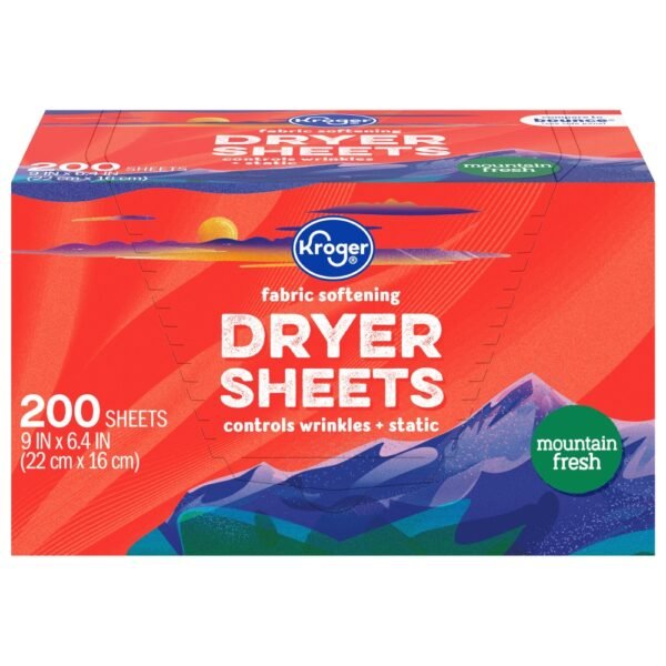 Kroger® Mountain Dryer Sheets