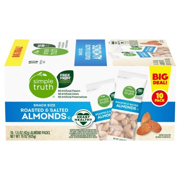 Simple Truth® Roasted Almond Tube Multi Pack