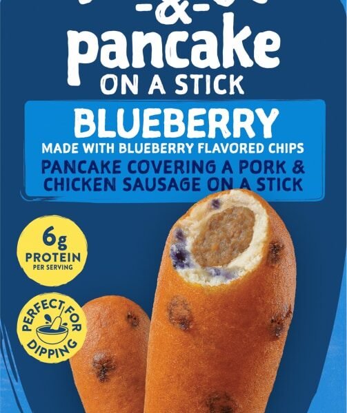 Kroger® Blueberry Sausage and Pancake on a Stick