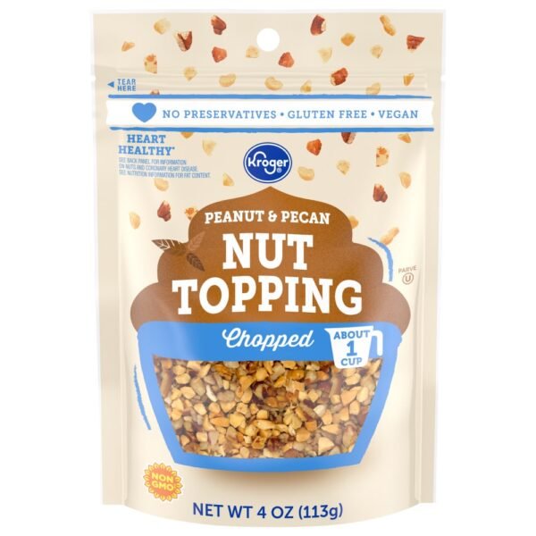Kroger® Peanut and Pecan Chopped Nut Topping