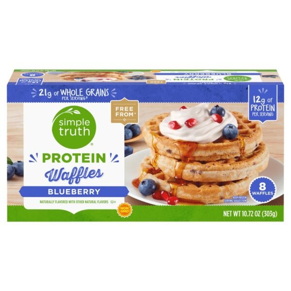 Simple Truth® Blueberry Protein Waffles