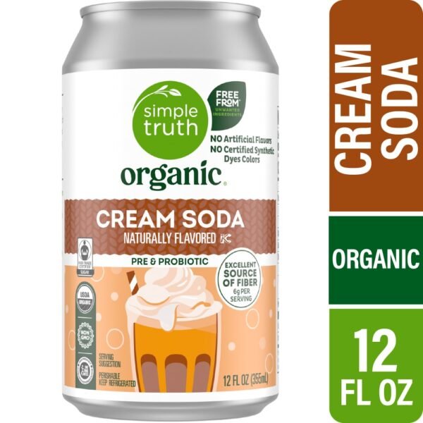 Simple Truth Organic® Cream Soda Single Can