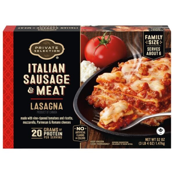 Private Selection® Itatian Sausage & Meat Lasagna Frozen Meal