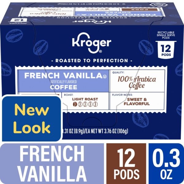Kroger® French Vanilla Light Roast Coffee Pods