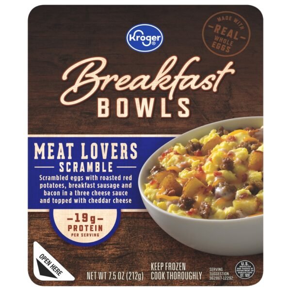 Kroger® Meat Lovers Scramble Breakfast Bowl