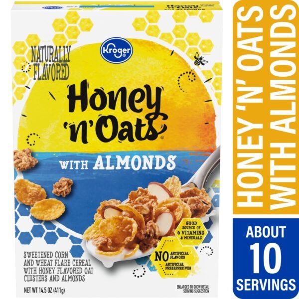 Kroger® Honey N' Oats with Almonds Cereal