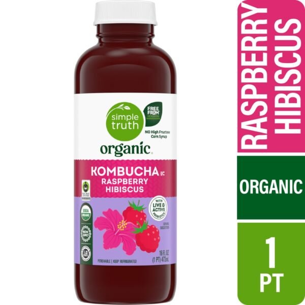Simple Truth Organic® Raspberry Hibiscus Kombucha