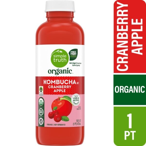 Simple Truth Organic® Cranberry Apple Kombucha