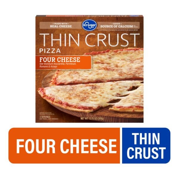 Kroger® Four Cheese Thin Crust Frozen Pizza