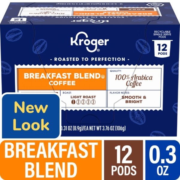 Kroger® Breakfast Blend Mild Roast Coffee Pods