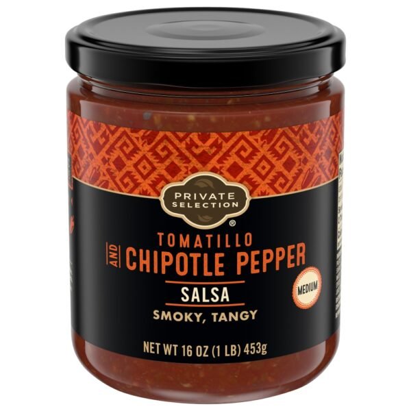 Private Selection® Tomatillo and Chipotle Pepper Medium Salsa