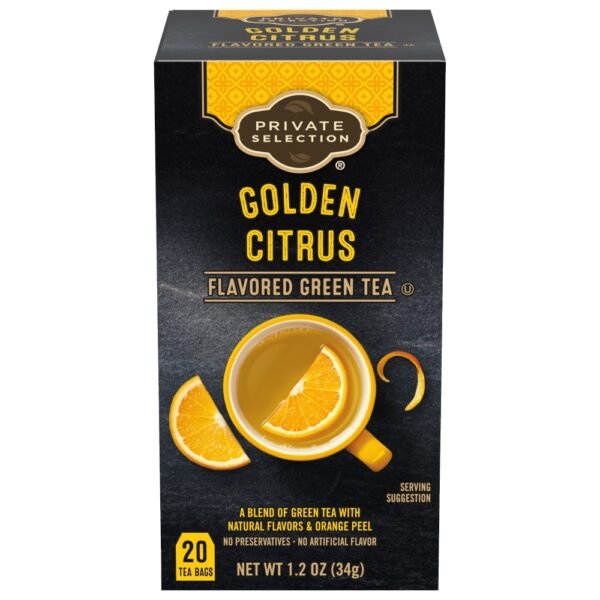 Private Selection® Golden Citrus Green Tea Bags