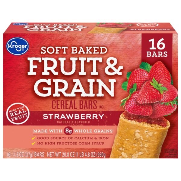 Kroger® Fruit & Grain Strawberry Breakfast Bars