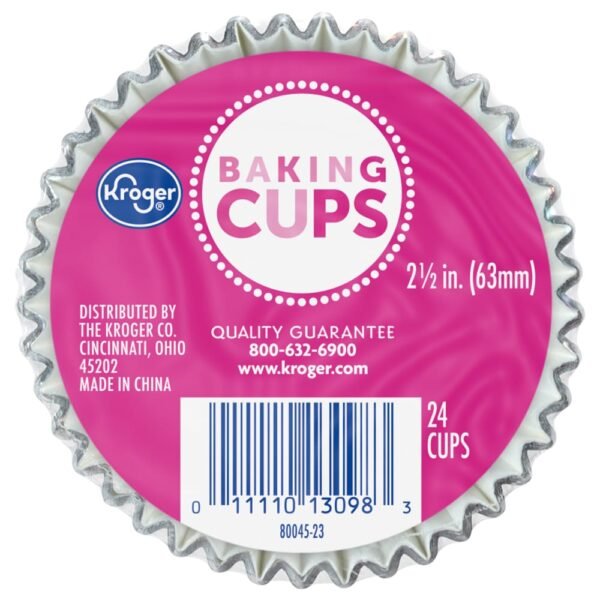 Kroger® Large Foil Baking Cups