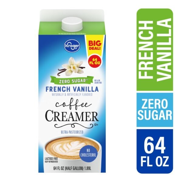 Kroger® Zero Sugar French Vanilla Coffee Creamer