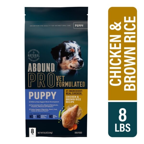 ABOUND® Pro Vet Formulated Puppy Dry Dog Food Chicken & Brown Rice